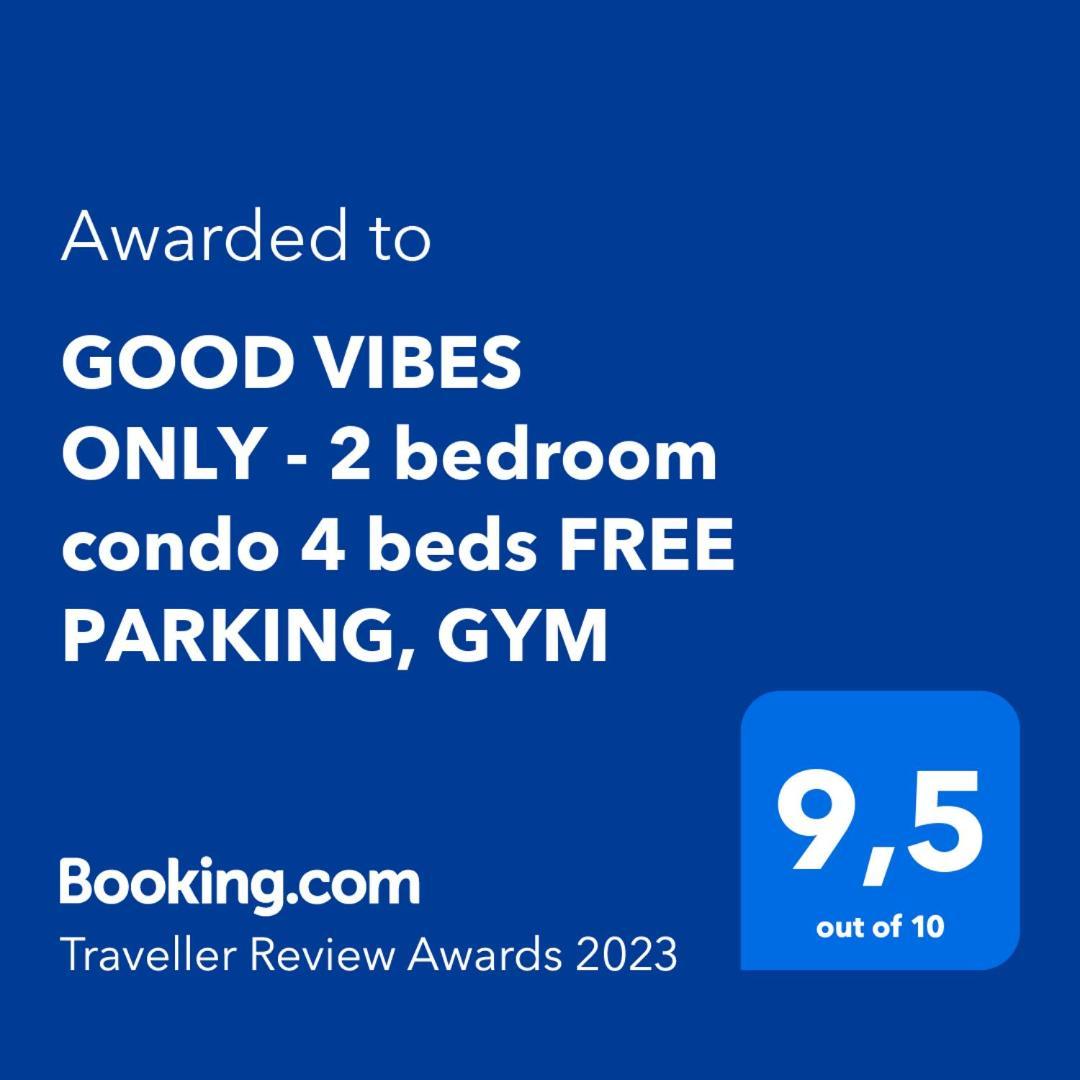 Good Vibes Only -Modern And Spacious 2 Bedroom Condo 4 Beds Free Parking, Gym Quebec City Exterior photo